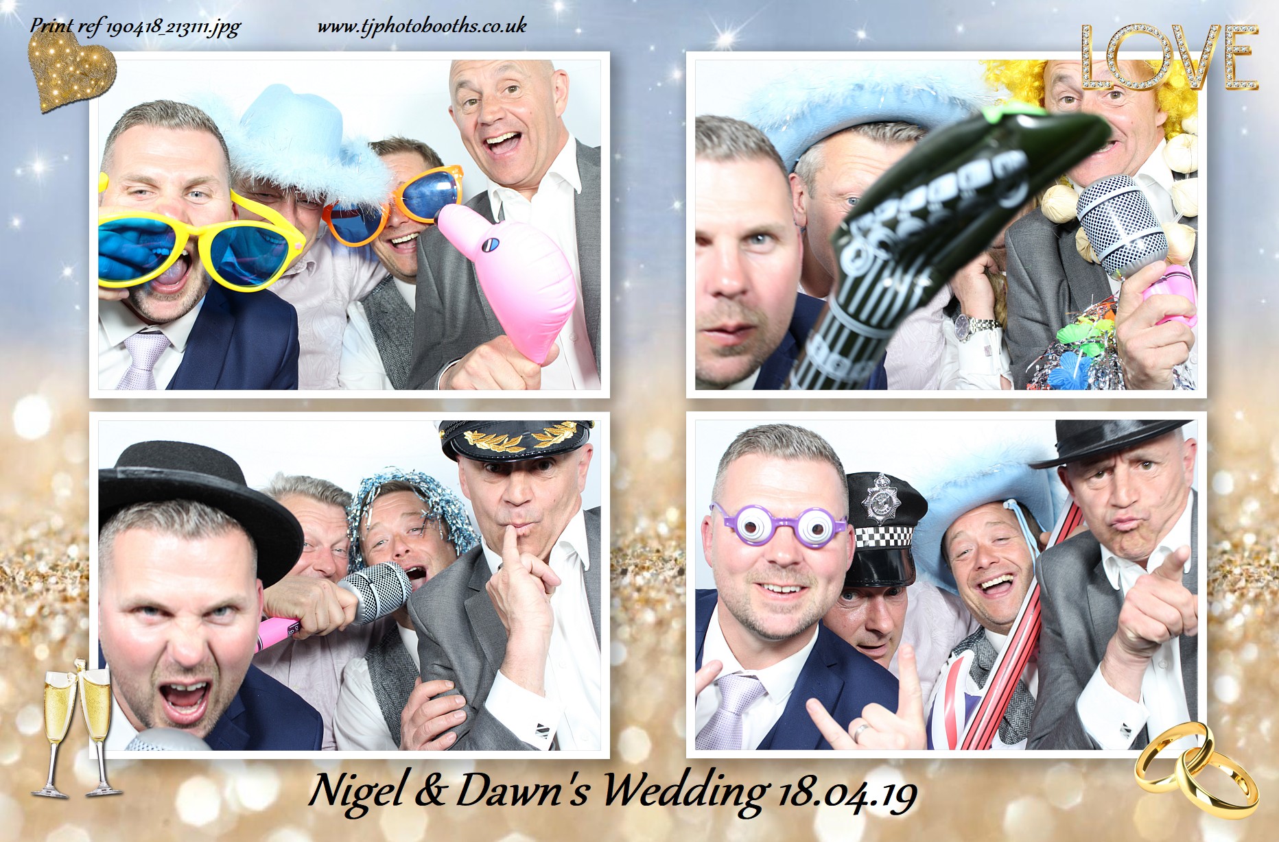 Nigel & Dawn's Wedding | View more photos from the event at gallery.tjphotobooths.co.uk/u/TJPhotobooths/Nigel-Dawns-Wedding
